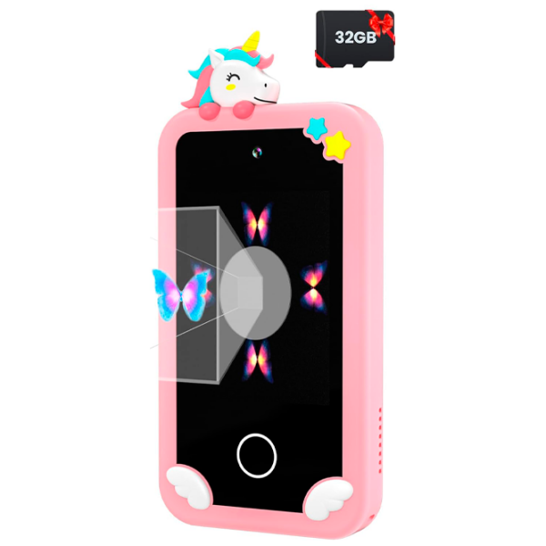 Jucărie interactivă Cute Pet Smart Phone PI Plus Unicorn Pink Pentru copii, 3+ photo 3