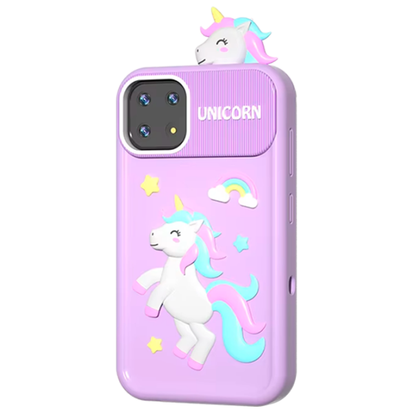 Jucărie interactivă Cute Pet Smart Phone PI Plus Unicorn Violet Pentru copii, 3+ photo 1