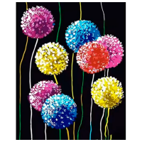 Pictură pe numere Richi 69625  50 x 40 cm, Pânză