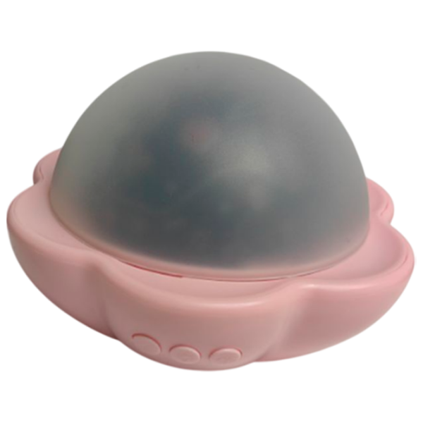 Proiector de stele Night Light Lucky Flower 2in1 Pink Pentru copii, 1+ photo 1
