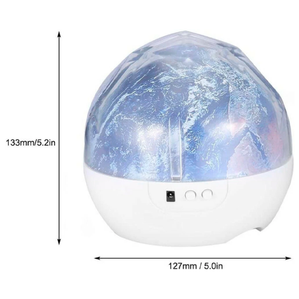 Proiector de stele Night Light Magic Diamonds 21in1 Pink Pentru copii, 1+ photo 7