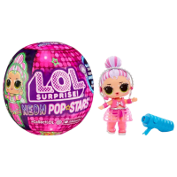 Păpușă L.O.L Surprise! Neon Pop Stars poopsie 120674 3+