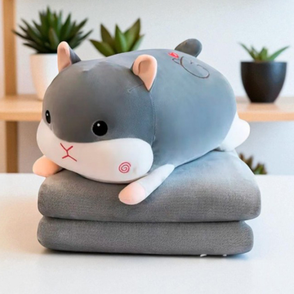 Мягкая игрушка ChiToys Animals Hamster BB004 Серый 1+ photo 2