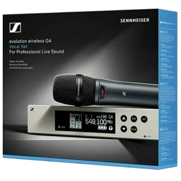 Microfon Sennheiser EW 100 G4-845-S-A Black  photo 3