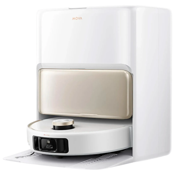 Aspirator Robot Mova V50 Ultra Complete White Umedă, 75 W, 60 dB photo 1