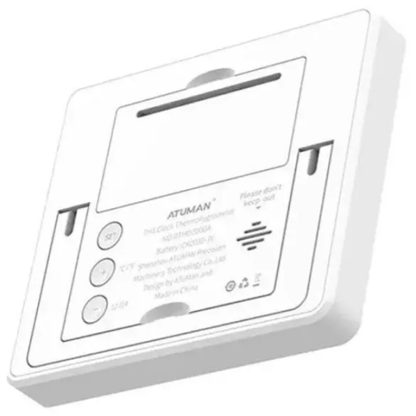 Termostat Xiaomi Duka Atuman TH1 White Pentru spații închise / Baterie photo 3