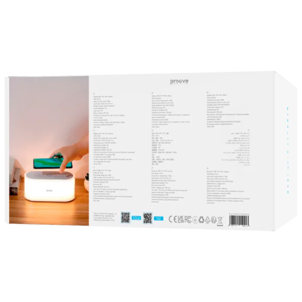 Lampă de noapte Proove Glow White Acumulator photo 5