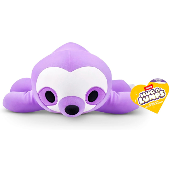 Jucărie moale Zuru Hug A Lumps Sloth 14901A Violet 3+ photo 3