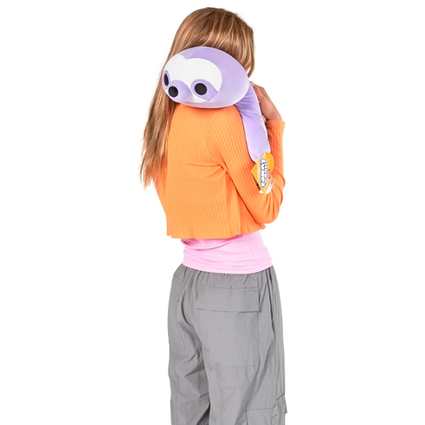 Jucărie moale Zuru Hug A Lumps Sloth 14901A Violet 3+ photo 6
