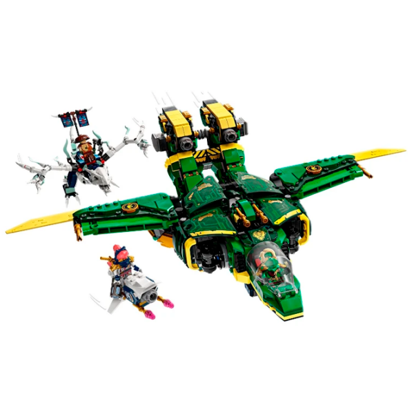 Constructor LEGO Lloyd's Jet Mech Green Numărul de piese 1112, 9+ photo 3