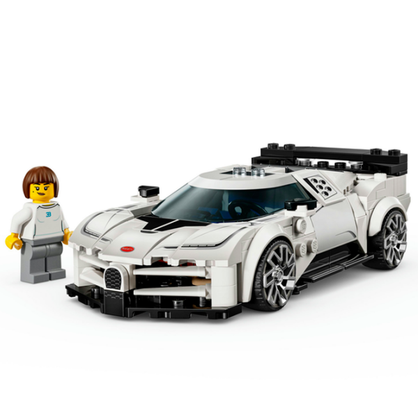 Constructor LEGO Bugatti Centodieci White Numărul de piese 291, 9+ photo 2