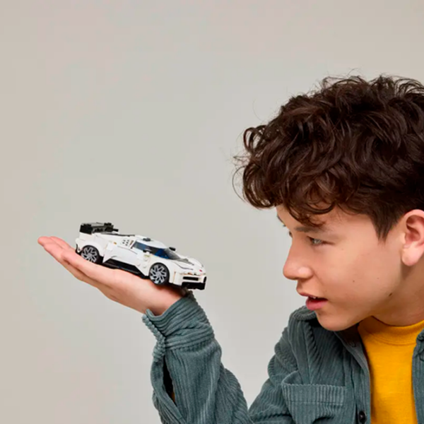 Constructor LEGO Bugatti Centodieci White Numărul de piese 291, 9+ photo 6
