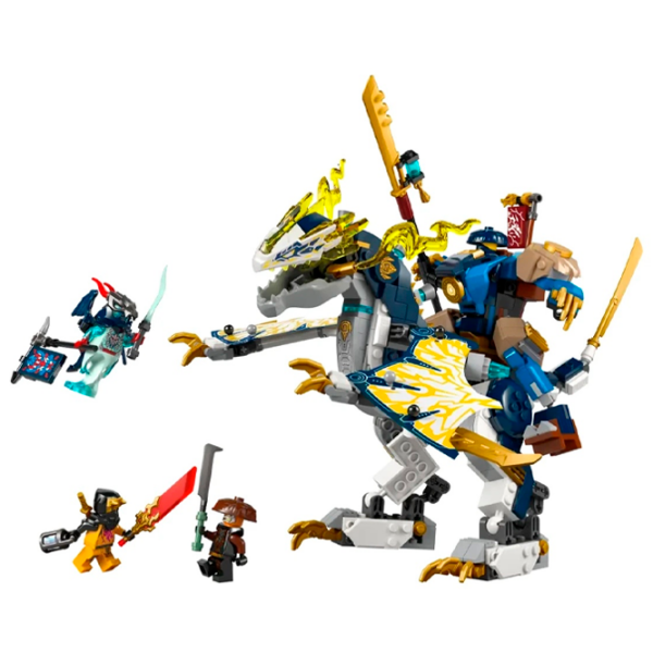 Constructor LEGO Rogue's Mech Dragon Rider Multicolor Numărul de piese 584, 8+ photo 2