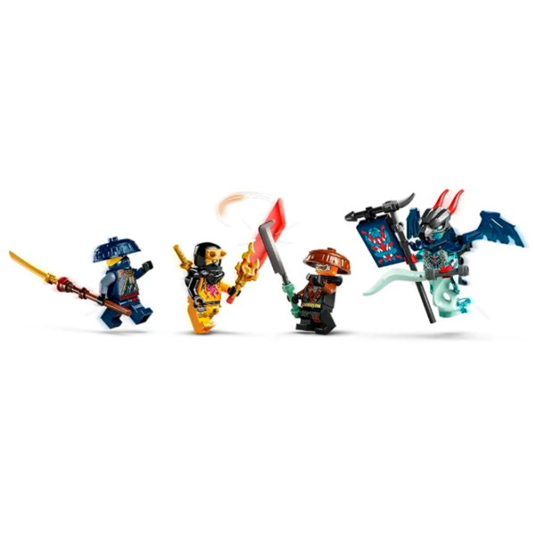 Constructor LEGO Rogue's Mech Dragon Rider Multicolor Numărul de piese 584, 8+ photo 6