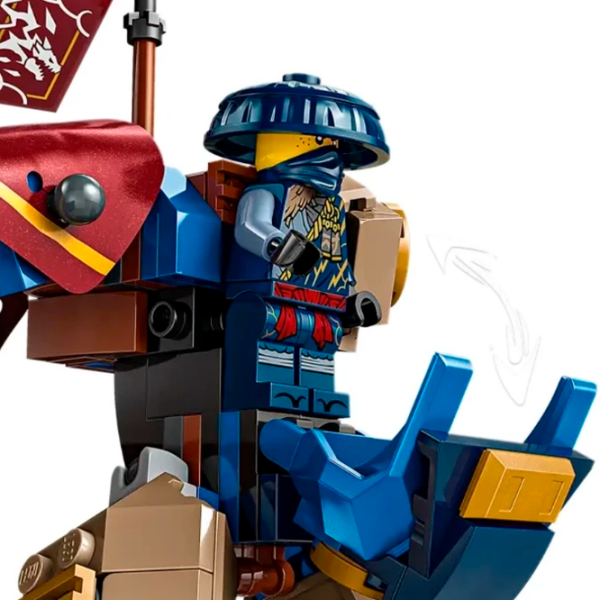 Constructor LEGO Rogue's Mech Dragon Rider Multicolor Numărul de piese 584, 8+ photo 7