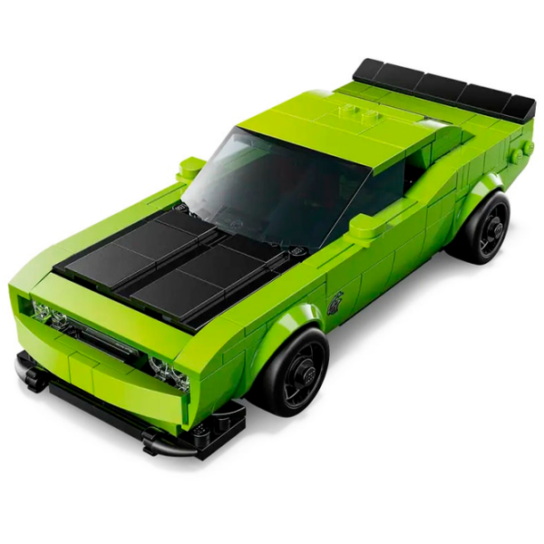 Constructor LEGO Dodge Challenger SRT Hellcat Green Numărul de piese 390, 9+ photo 4