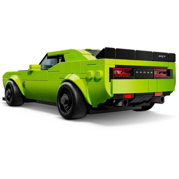 Constructor LEGO Dodge Challenger SRT Hellcat Green Numărul de piese 390, 9+ photo 6