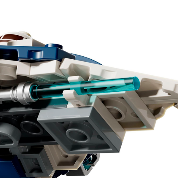 Constructor LEGO Plo Koon's Jedi Starfighter Blue Numărul de piese 89 , 6+ photo 5