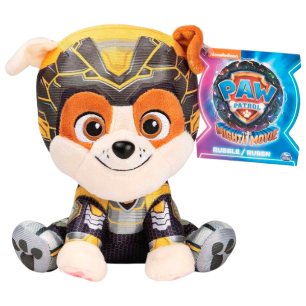 Мягкая игрушка Spin Master Paw Patrol Rubble 6068115 Серый 1+ photo 3
