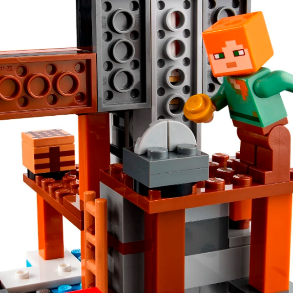 Constructor LEGO The Pickaxe Mine Gray Numărul de piese 530, 8+ photo 7