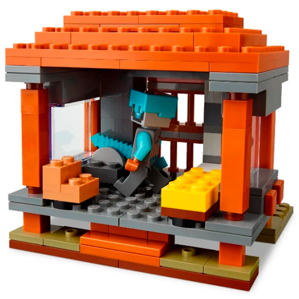 Constructor LEGO The Pillager Outpost & Ravager Brown Numărul de piese 665, 9+ photo 7