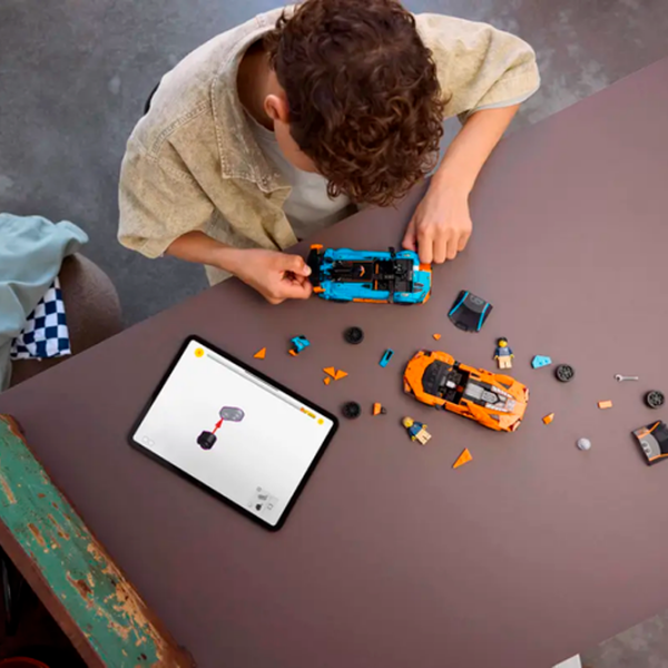 Constructor LEGO Lamborghini Revuelto & Lamborghini Huracán STO Multicolor Numărul de piese 607, 10+ photo 3