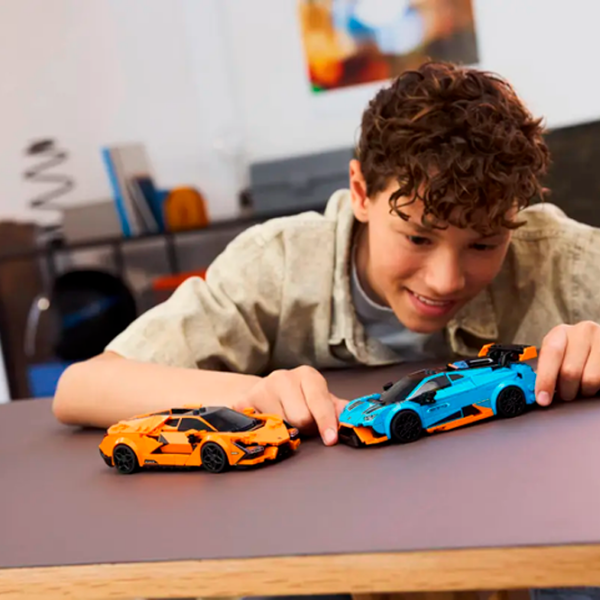 Constructor LEGO Lamborghini Revuelto & Lamborghini Huracán STO Multicolor Numărul de piese 607, 10+ photo 6