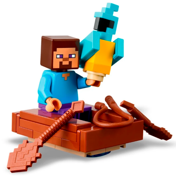 Constructor LEGO The TNT Jungle House Red Numărul de piese 287, 8+ photo 2
