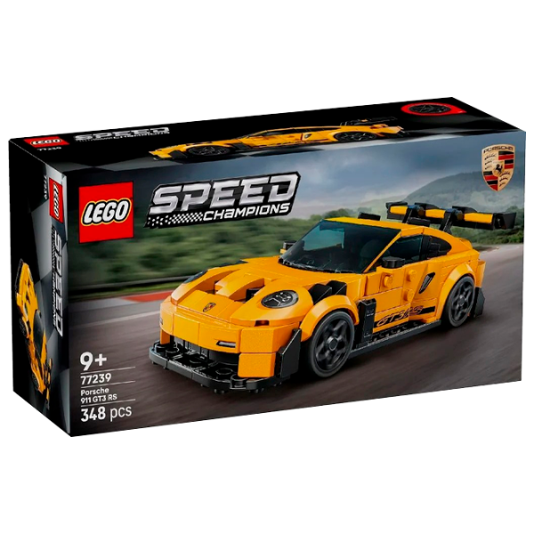 Constructor LEGO Porsche 911 GT3 Yellow Numărul de piese 348, 9+ photo 1