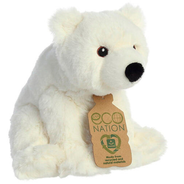 Мягкая игрушка Aurora Eco Urs polar 200021A Белый 1+ photo 2