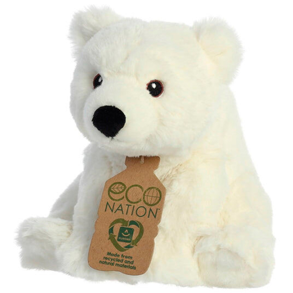 Мягкая игрушка Aurora Eco Urs polar 200021A Белый 1+ photo 3