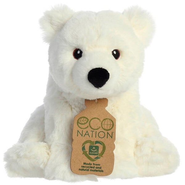 Мягкая игрушка Aurora Eco Urs polar 200021A Белый 1+ photo 6