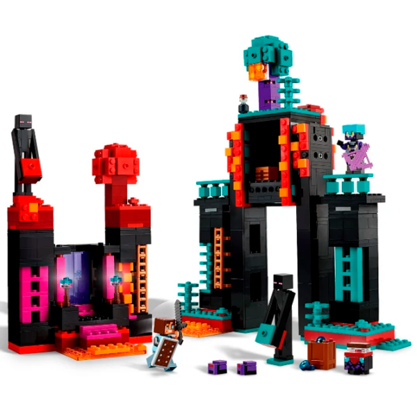 Constructor LEGO The Enderman Tower Black Numărul de piese 867, 9+ photo 3