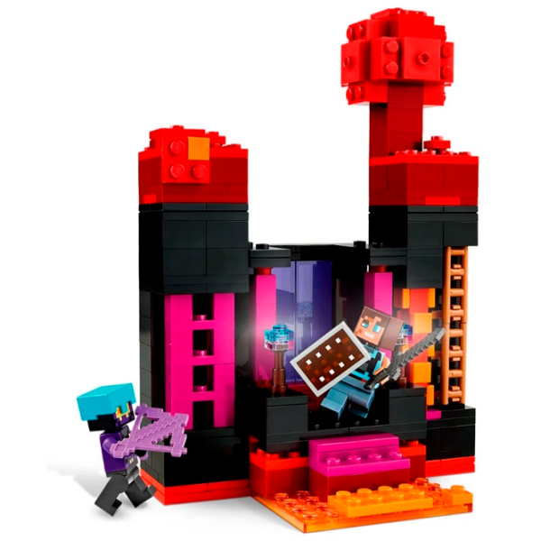 Constructor LEGO The Enderman Tower Black Numărul de piese 867, 9+ photo 5