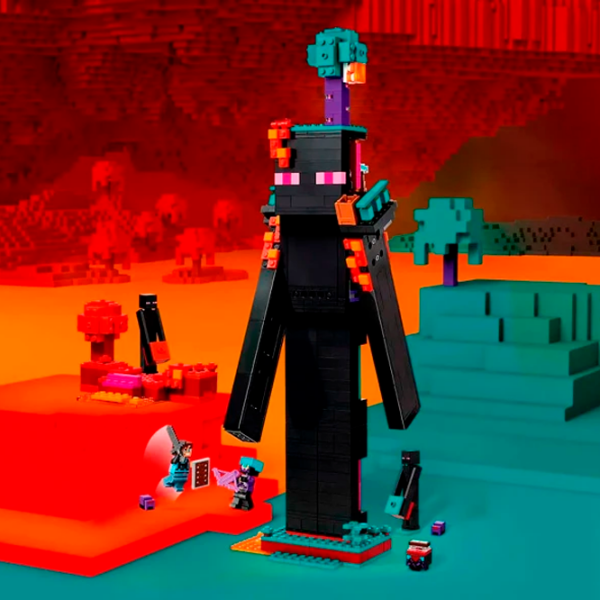 Constructor LEGO The Enderman Tower Black Numărul de piese 867, 9+ photo 6