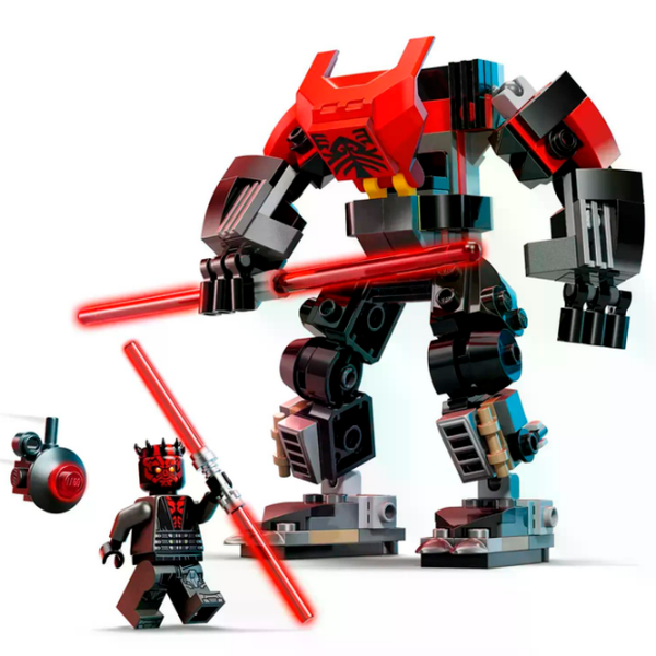 Constructor LEGO Darth Maul Mech Gray Numărul de piese 143, 6+ photo 3