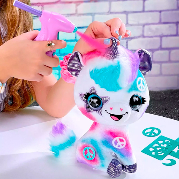 Мягкая игрушка Canal Toys DIY Airbrush Plush Unicorn 228CL Белый 6+ photo 4