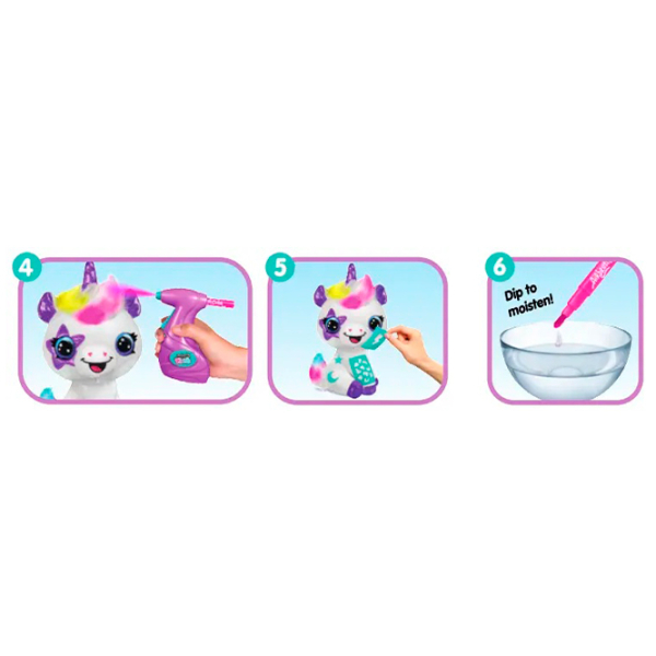 Мягкая игрушка Canal Toys DIY Airbrush Plush Unicorn 228CL Белый 6+ photo 6