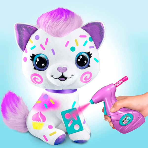 Мягкая игрушка Canal Toys DIY Airbrush Plush Kitty 272CL Белый 6+ photo 4