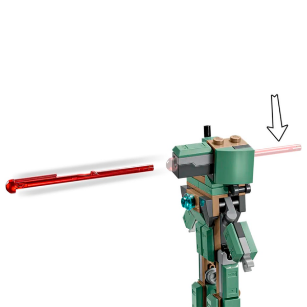 Constructor LEGO Iron Man & War Machine vs. Hammer Drones Multicolor Numărul de piese 204, 7+ photo 7