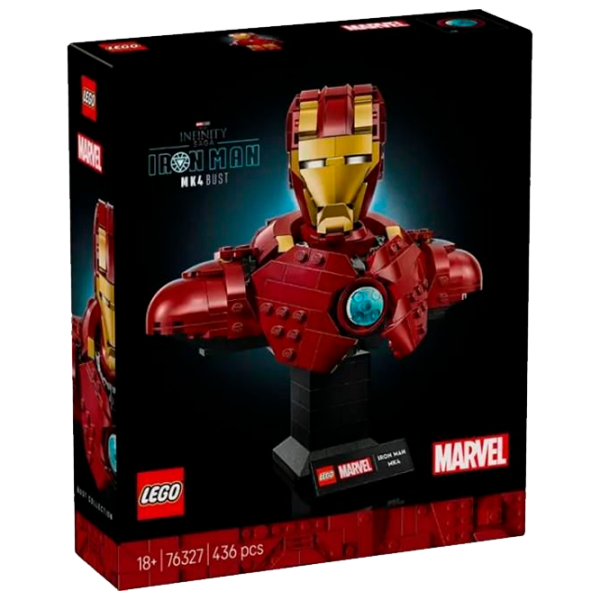 Constructor LEGO Iron Man MK4 Red Numărul de piese 436, 18+ photo 1