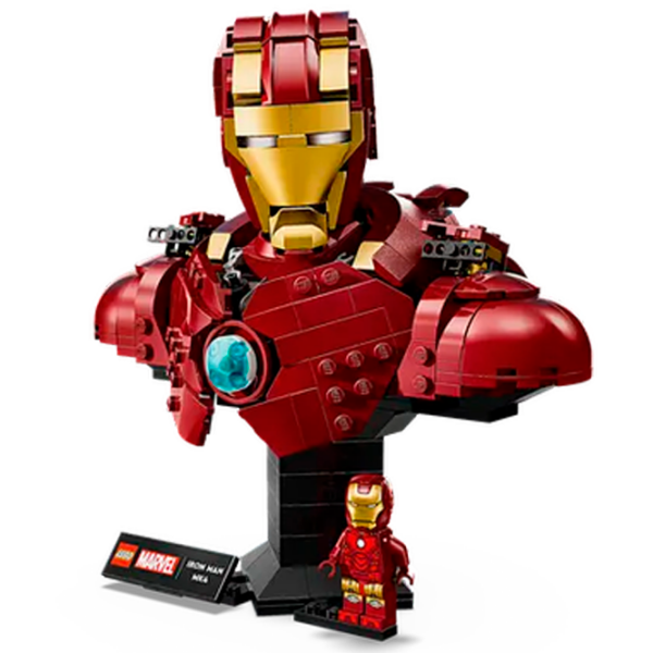 Constructor LEGO Iron Man MK4 Red Numărul de piese 436, 18+ photo 4