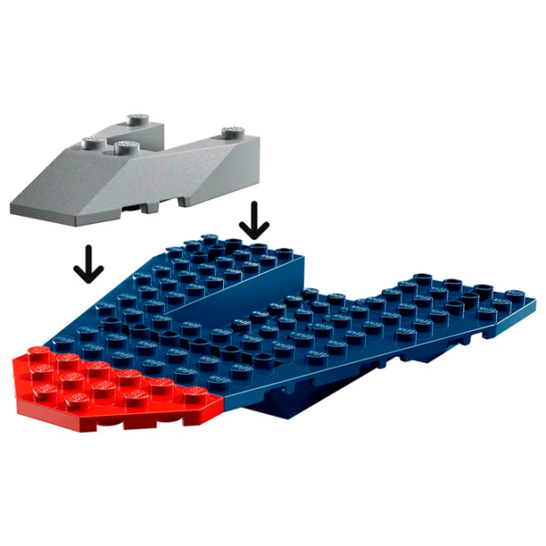 Constructor LEGO Captain America vs. Thanos Blue Numărul de piese 107, 4+ photo 6