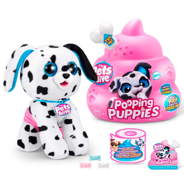 Мягкая игрушка Zuru Pooping Puppies 9542 Разноцветный 3+ photo 3