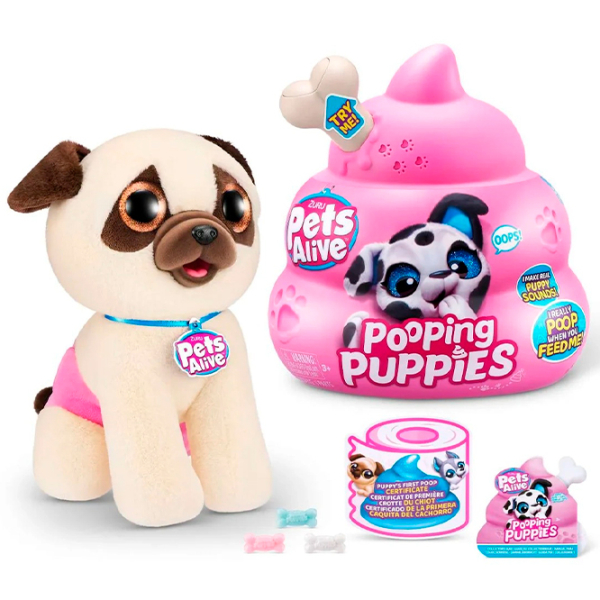 Мягкая игрушка Zuru Pooping Puppies 9542 Разноцветный 3+ photo 5