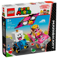 Constructor LEGO Wario & King Boo Pink Numărul de piese 512, 8+