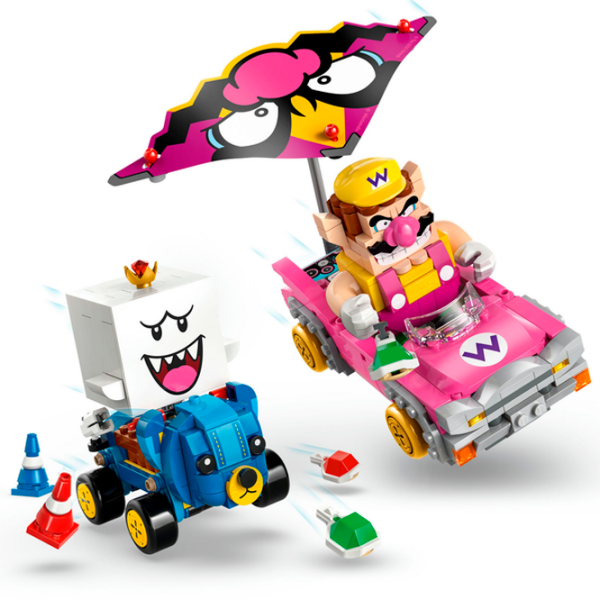 Constructor LEGO Wario & King Boo Pink Numărul de piese 512, 8+ photo 2