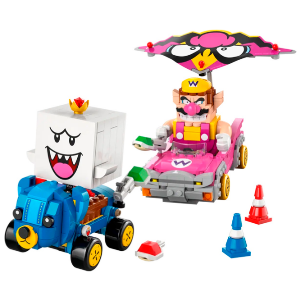 Constructor LEGO Wario & King Boo Pink Numărul de piese 512, 8+ photo 3