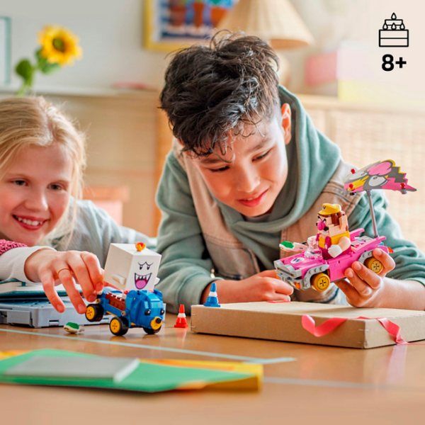Constructor LEGO Wario & King Boo Pink Numărul de piese 512, 8+ photo 6