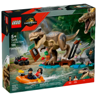 Constructor LEGO T. rex River Escape Gray Numărul de piese 199, 5+